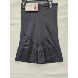 Jockey Generation Core Body Smoothing High-Waist Mid-Thigh Short Black XXL